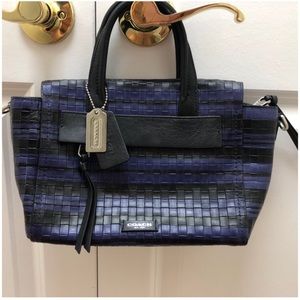 Coach Black & Blue Purse